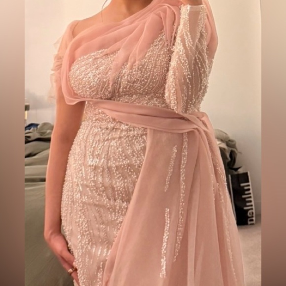 Catwalk Couture Pink Evening Gown